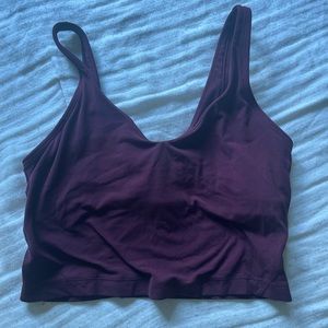 LULULEMON ALIGN TANK SIZE 8 PADDING REMOVED